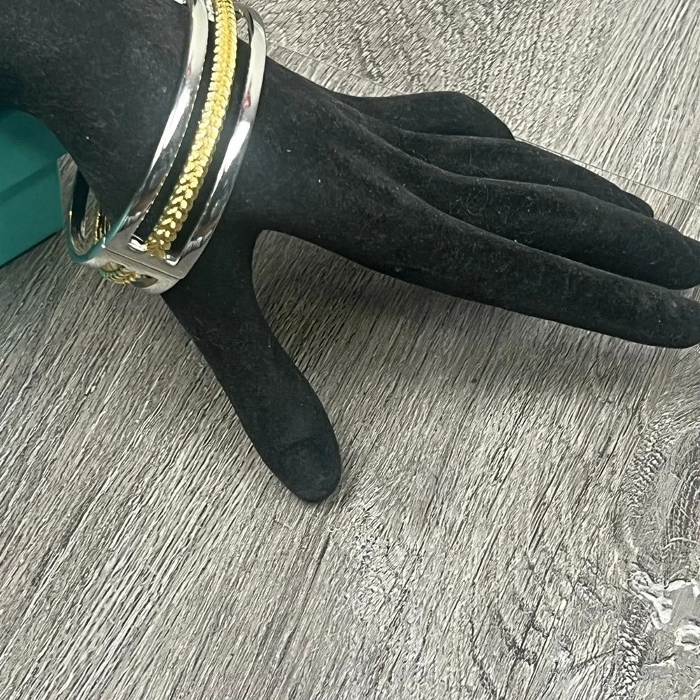 Talbots Two-Tone Bracelet - Picture 9 of 11